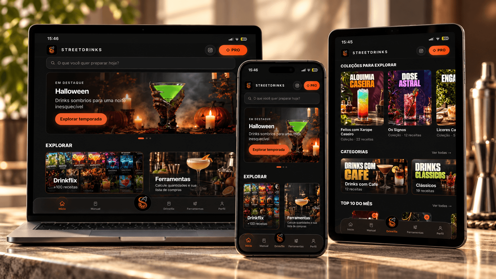 Acesse grátis ao App Street Drinks!